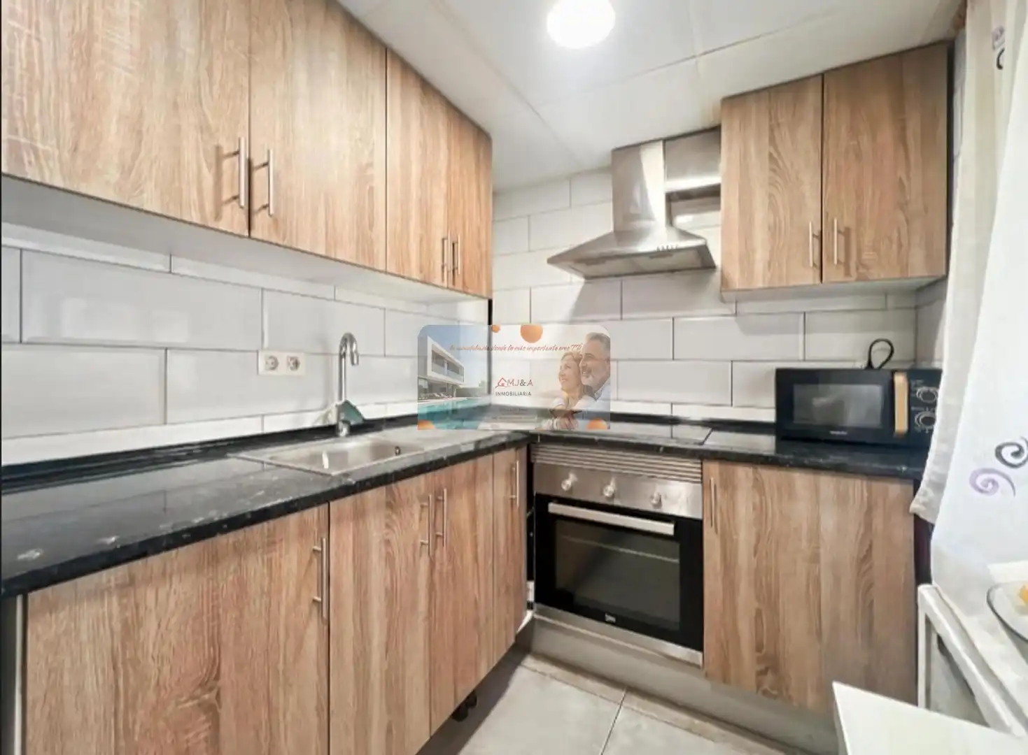 Cocina de Piso en venta en Castellón de la Plana / Castelló de la Plana con Aire acondicionado, Calefacción y Terraza