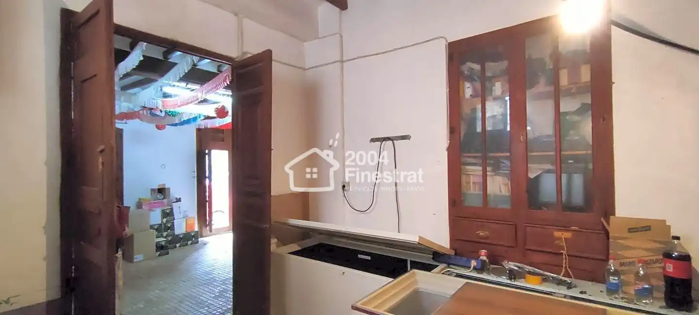 Cocina de Finca rústica en venta en Relleu con Terraza