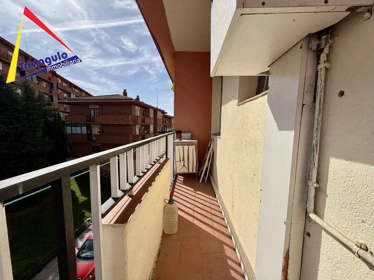 Balcony of Flat for sale in Segovia  with Heating, Parquet flooring and Terrace