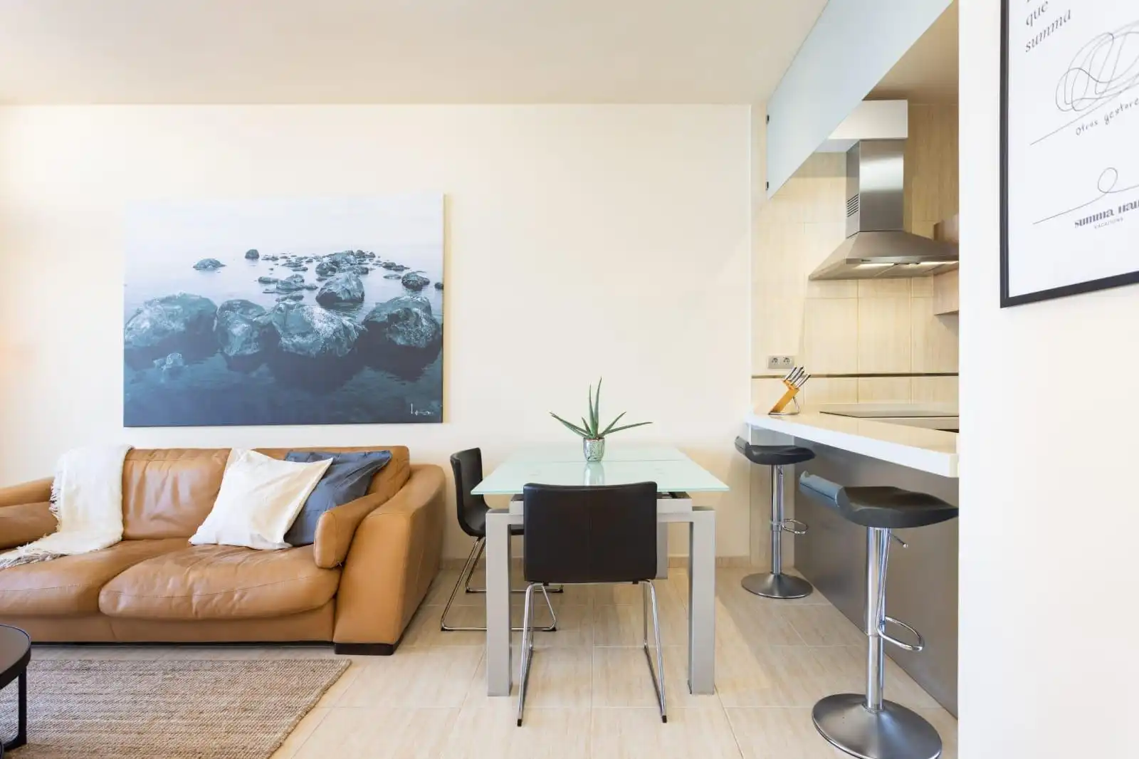 Sala de estar de Apartamento de alquiler en La Matanza de Acentejo