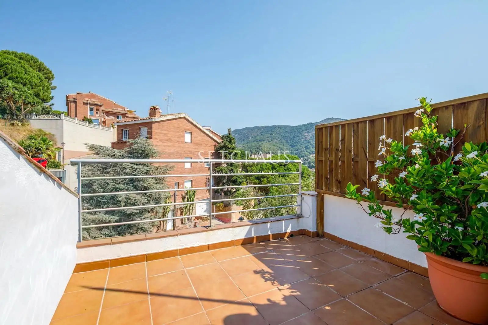 Terrassa de Casa o xalet en venda en Teià amb Aire condicionat, Calefacció i Terrassa