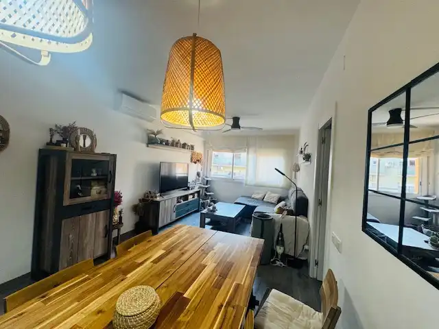 Living room of Flat for sale in Barcelona  with Air Conditioner, Heating and Parquet flooring