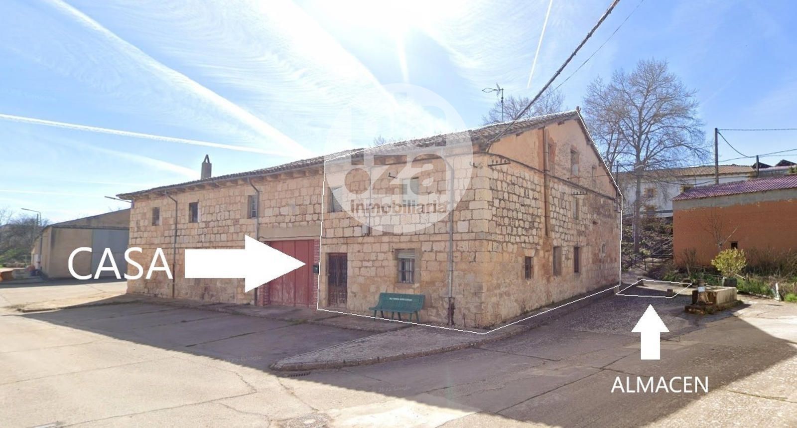 Exterior view of House or chalet for sale in Villadiego