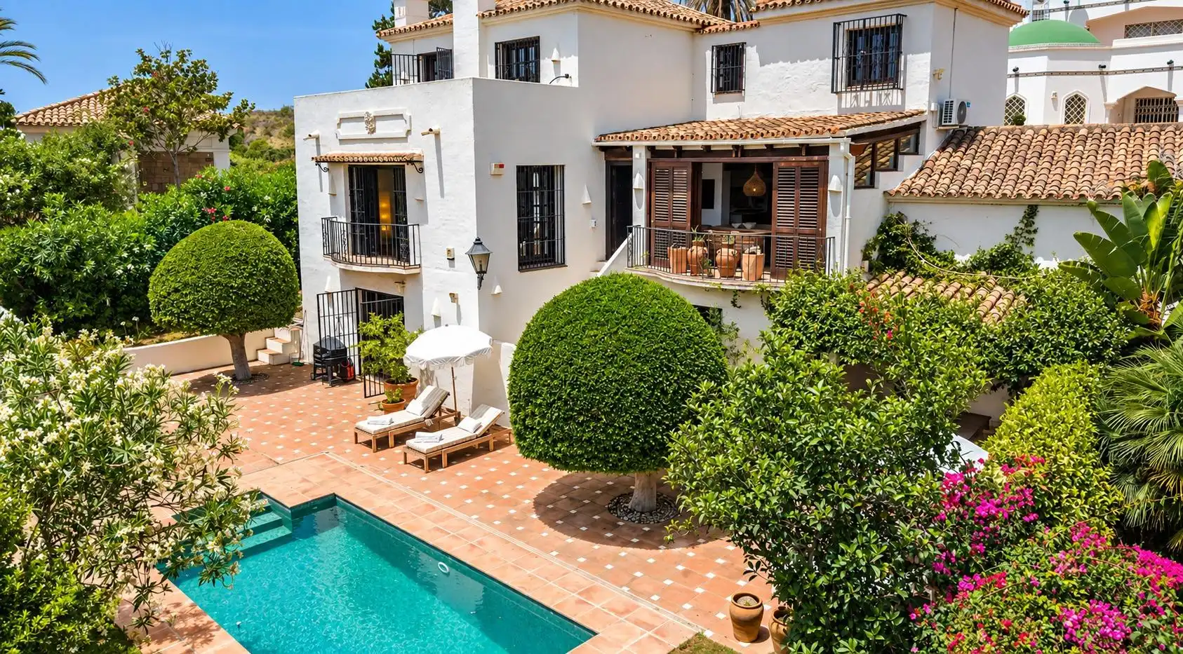 Xalet amb terrassa en venda a Urbanizacion Urbanización Marbella Hill Club