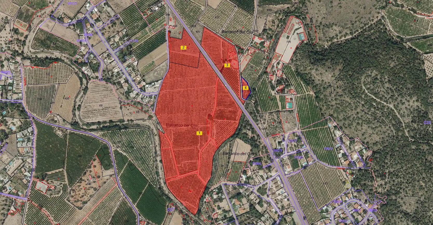 Terreno en venta en Náquera