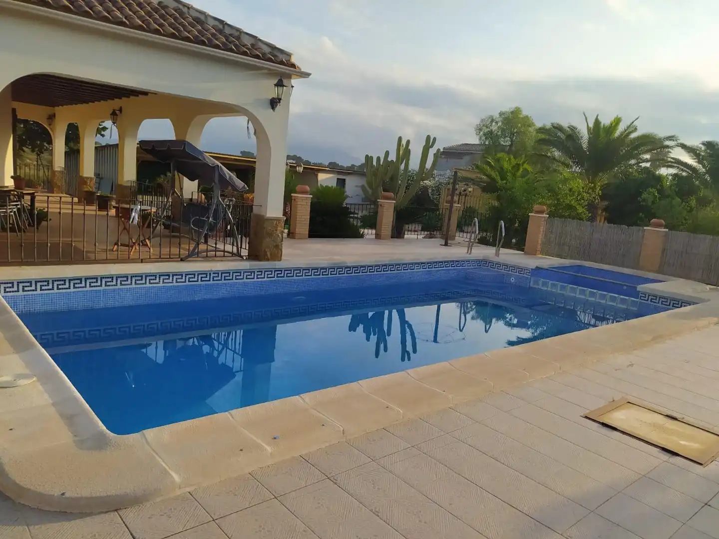 Piscina de Casa o xalet en venda en Murcia
