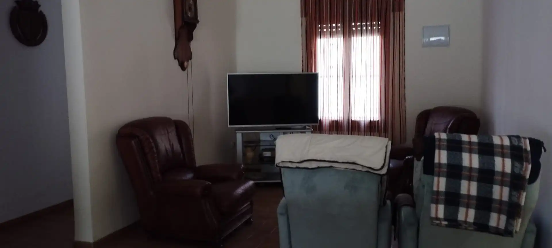 Sala d'estar de Casa o xalet en venda en Sant Mateu amb Aire condicionat, Jardí privat i Terrassa