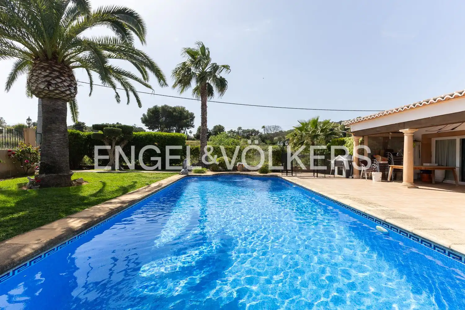 Piscina de Finca rústica en venta en Jávea / Xàbia con Aire acondicionado, Calefacción y Jardín privado