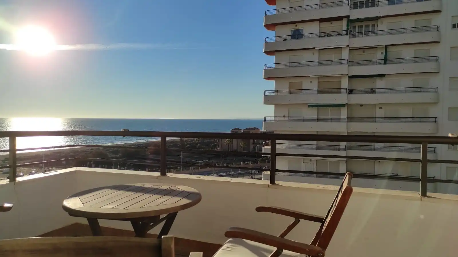 Terrace of Flat for rent in Punta Umbría  with Air Conditioner, Terrace and Furnished