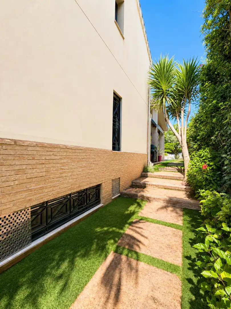 Exterior view of Detached homes for sale in Mutxamel  with Air Conditioner, Heating and Private garden