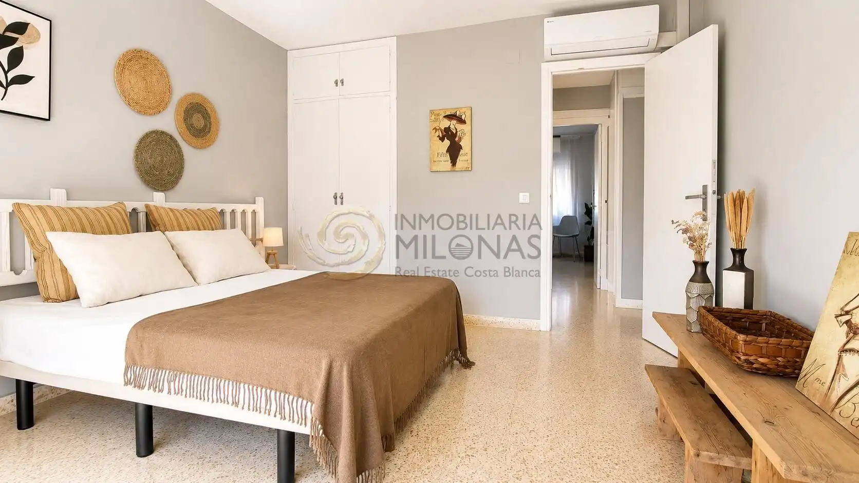 Schlafzimmer von Wohnungen zum Verkauf in Benidorm mit Klimaanlage, Heizung und Terrasse