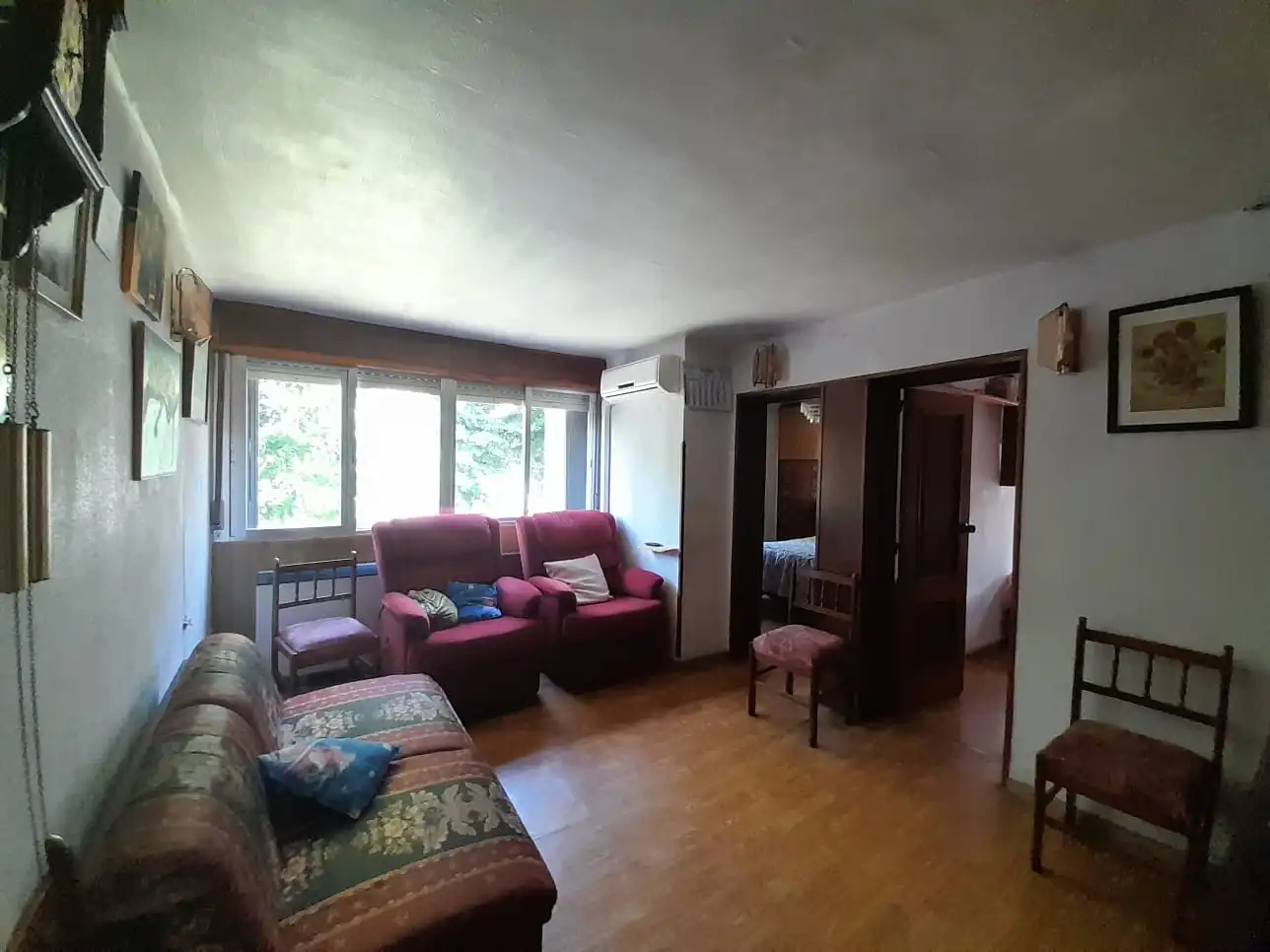 Living room of Flat for sale in Madrid  with Air Conditioner, Heating and Storage room