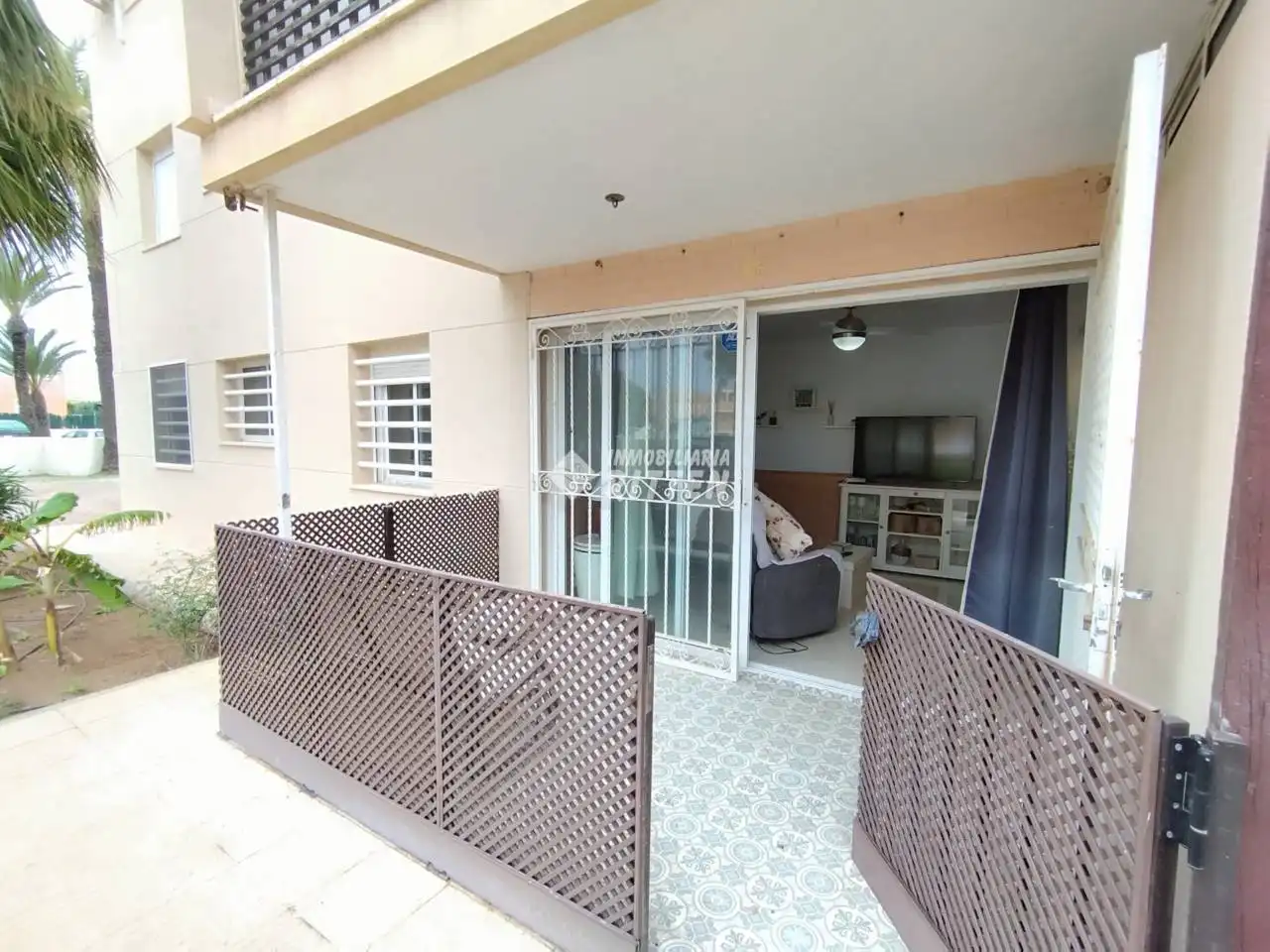 Terrasse von Wohnung zur Miete in La Manga del Mar Menor mit Klimaanlage, Terrasse und Möbliert