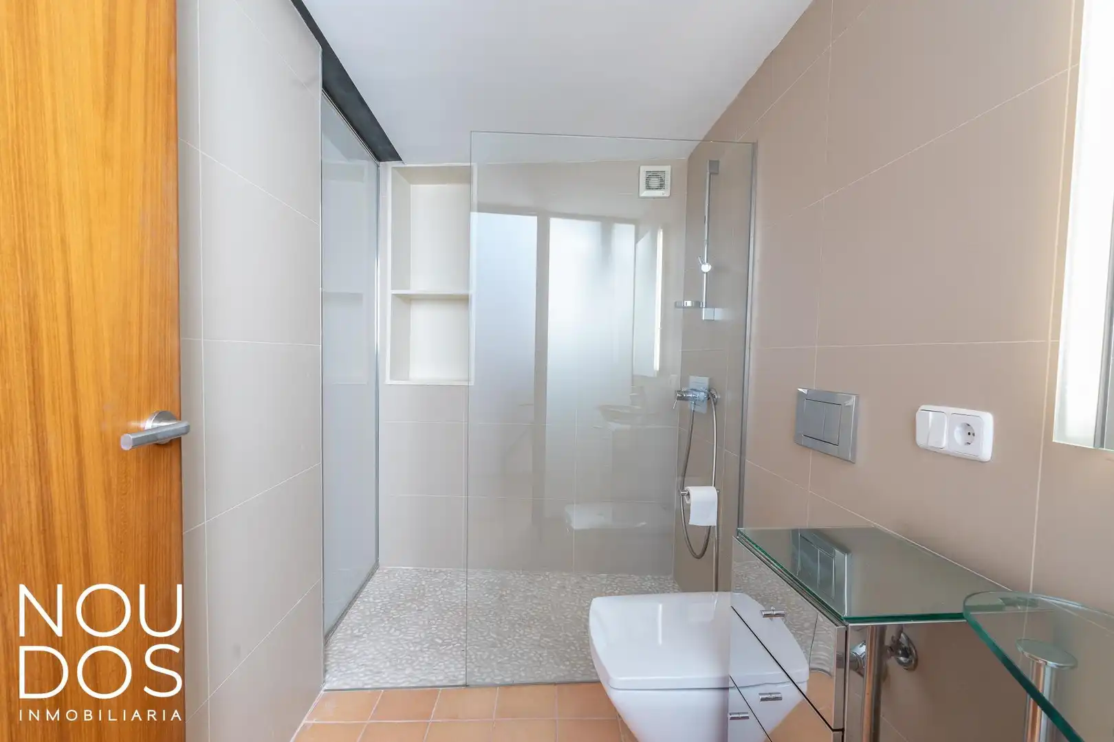 Badezimmer von Country house zum Verkauf in Llucmajor mit Klimaanlage, Heizung und Privatgarten
