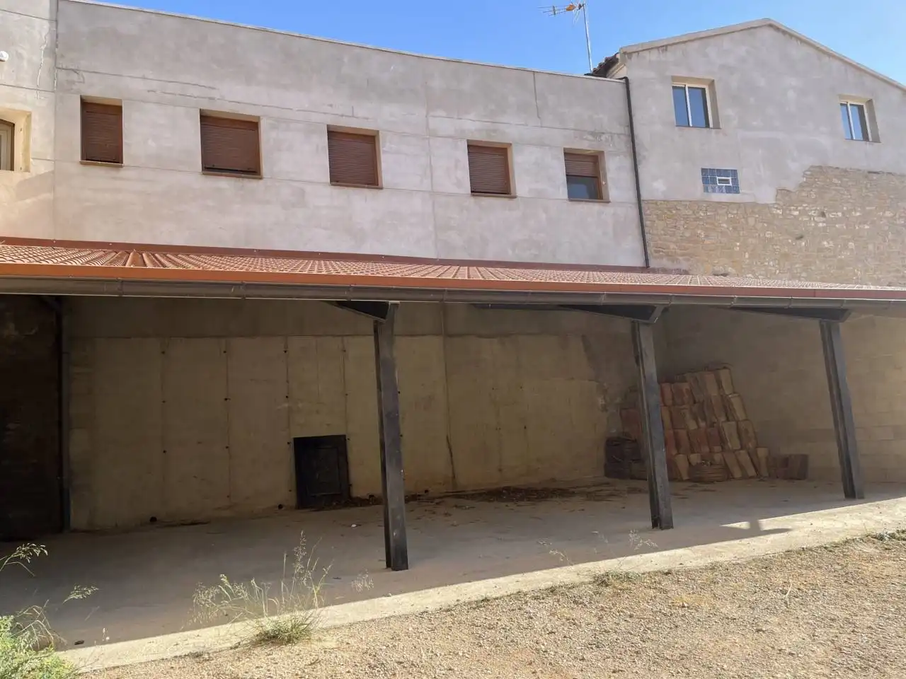 Vista exterior de Casa o chalet en venta en Valdealgorfa con Aire acondicionado, Calefacción y Amueblado