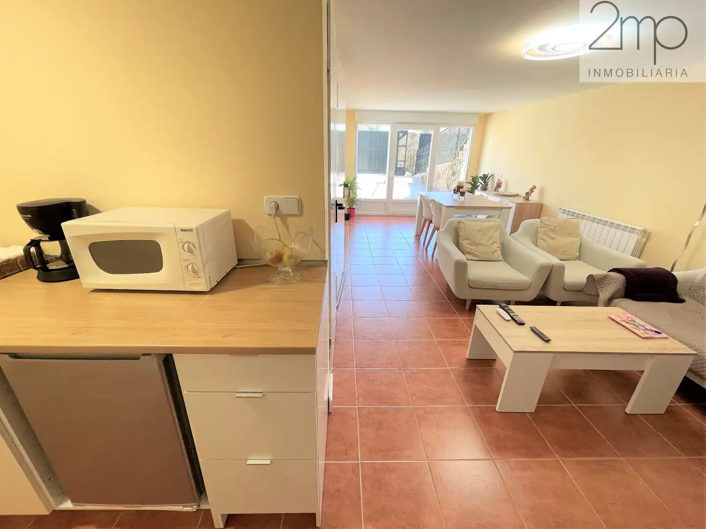 Cocina de Apartamento de alquiler en Manzanares El Real con Calefacción, Amueblado y Lavadora