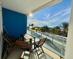 Terrassa de Apartament de lloguer en La Manga del Mar Menor amb Aire condicionat, Terrassa i Piscina