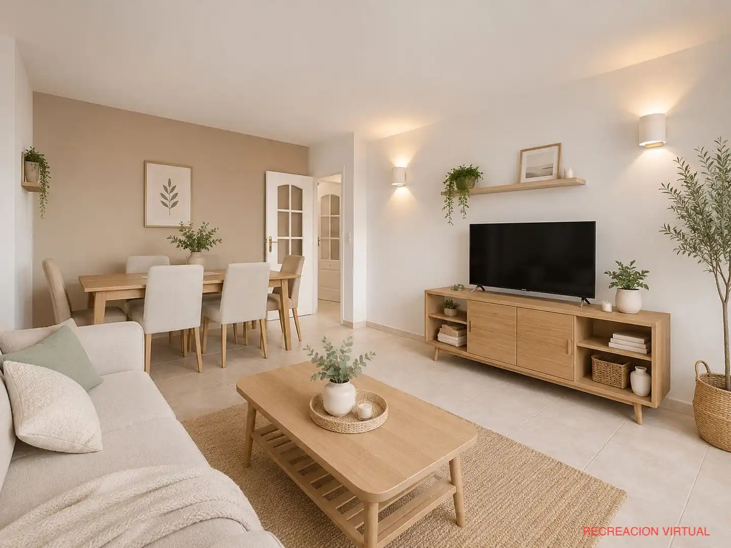 Living room of Apartments for sale in Jávea / Xàbia  with Air Conditioner, Heating and Private garden