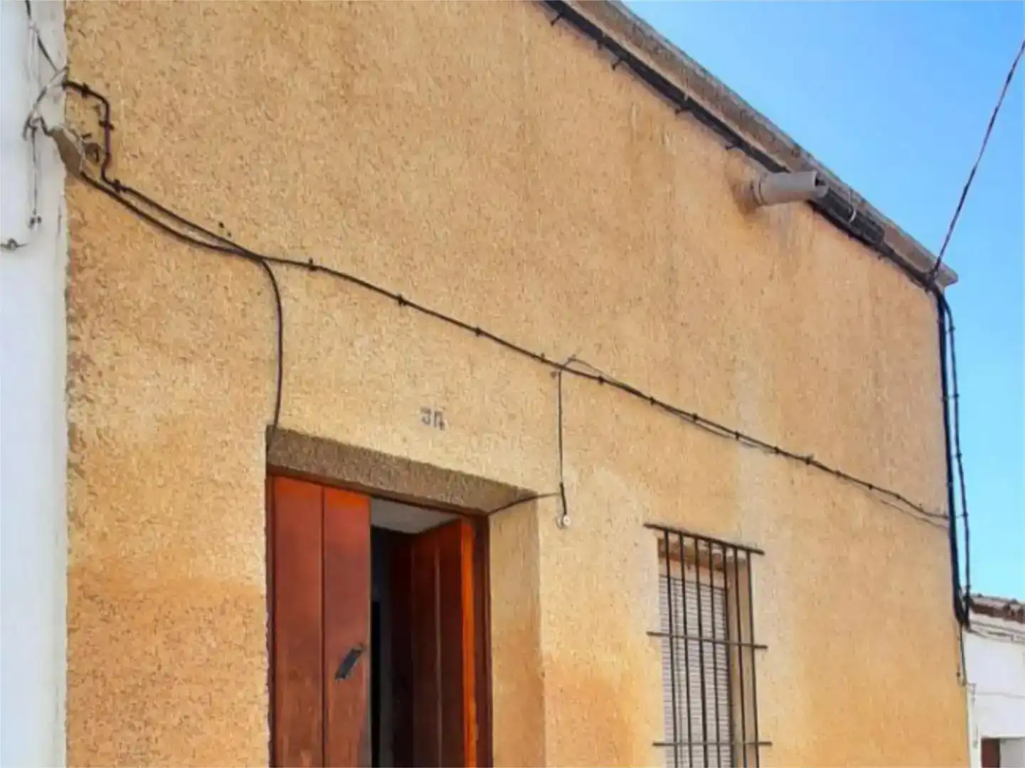 Vista exterior de Planta baja en venta en Montemolín con Amueblado