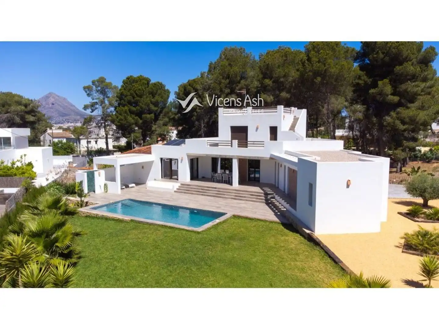 Exterior view of Houses for sale in Jávea / Xàbia  with Air Conditioner, Heating and Terrace