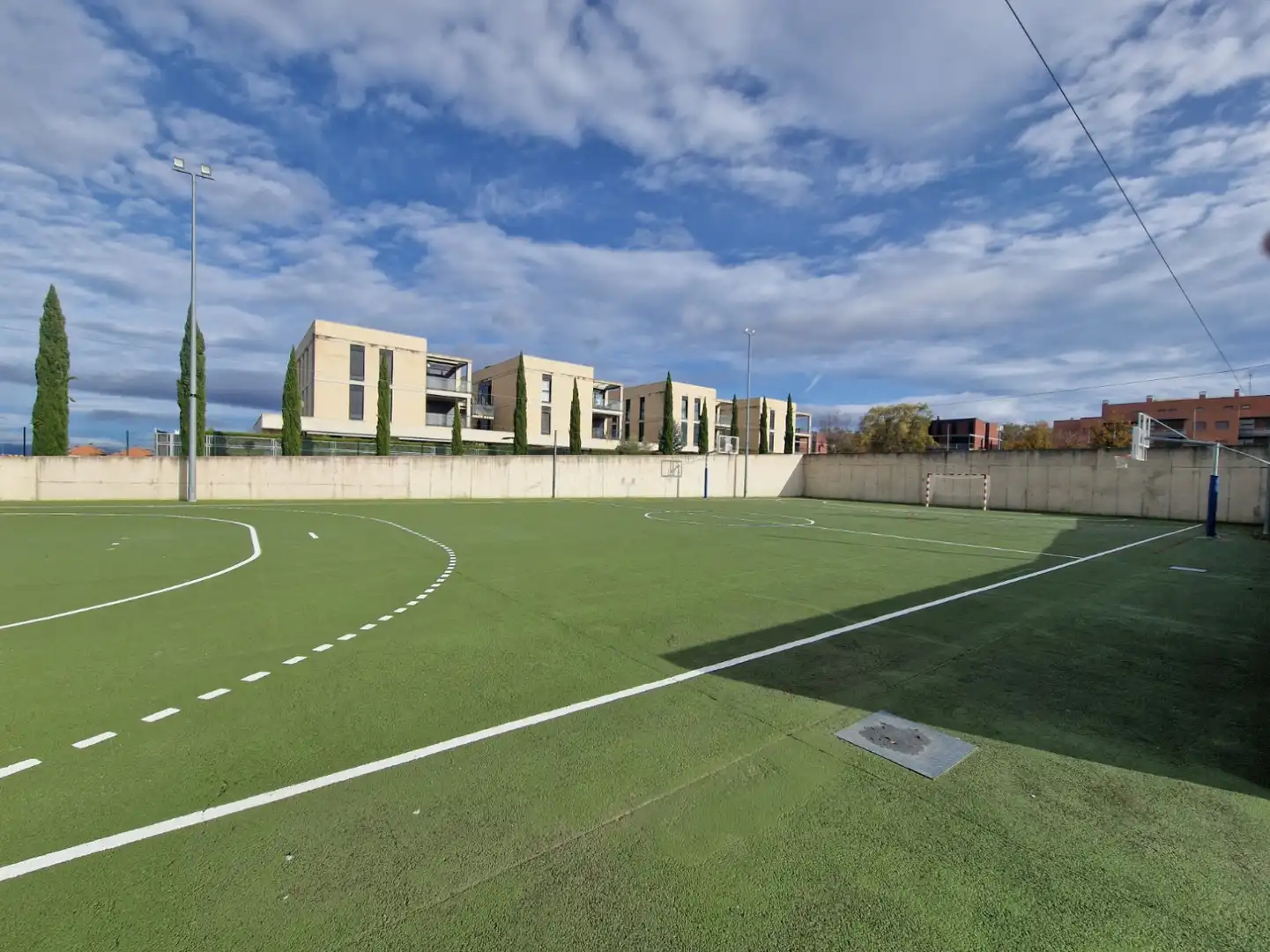 Exterior view of Flat for sale in Cirueña  with Heating, Parquet flooring and Community pool