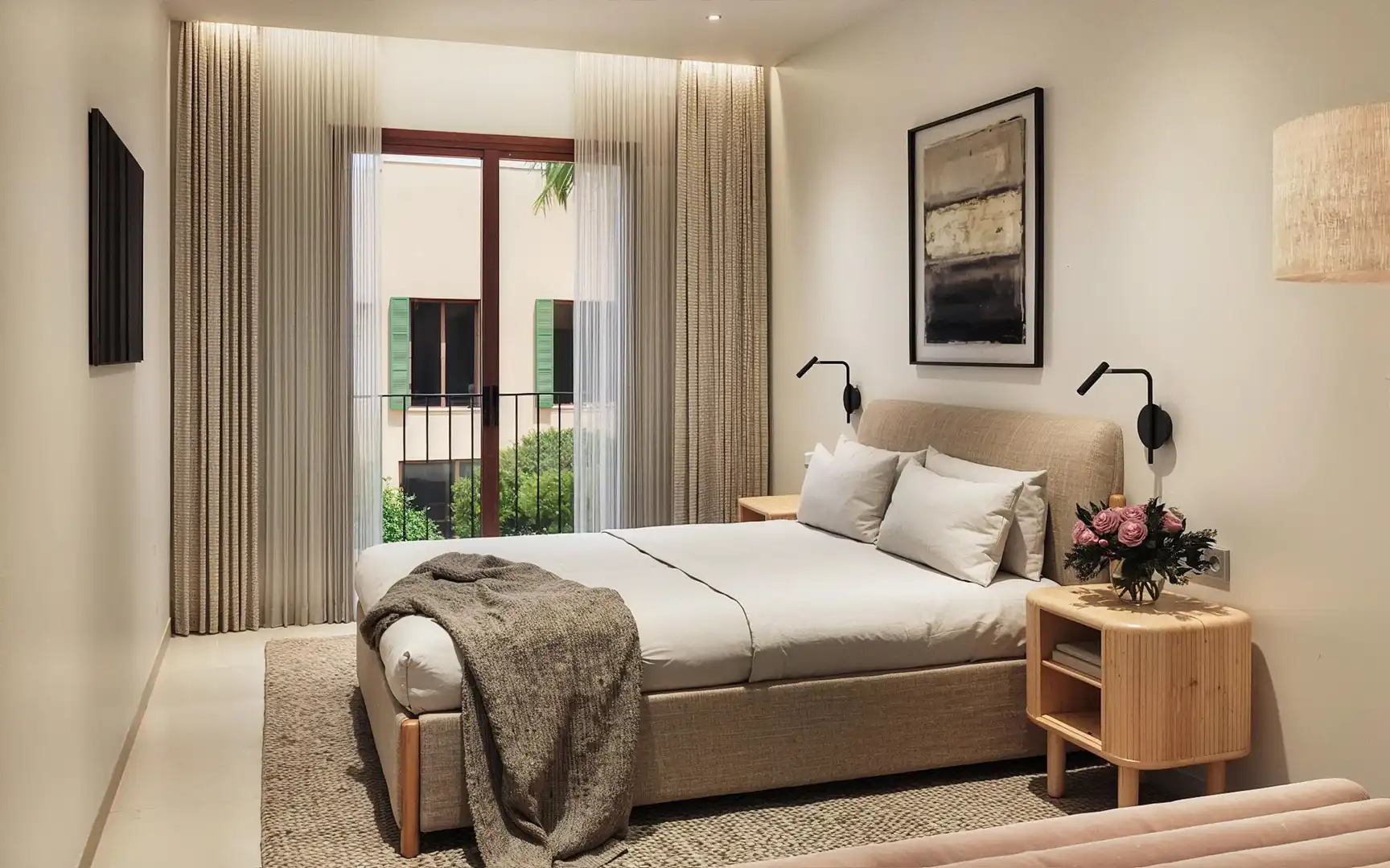 Bedroom of Houses for sale in Campos  with Air Conditioner, Heating and Swimming Pool