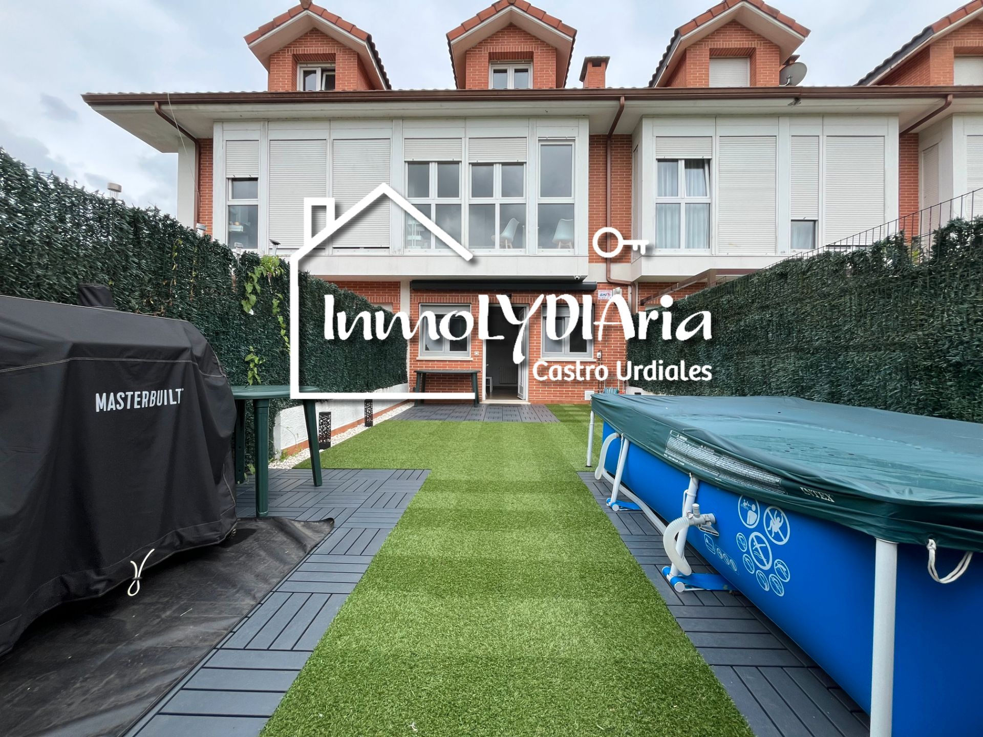 Terrassa de Casa o xalet en venda en Guriezo amb Calefacció, Jardí privat i Parquet