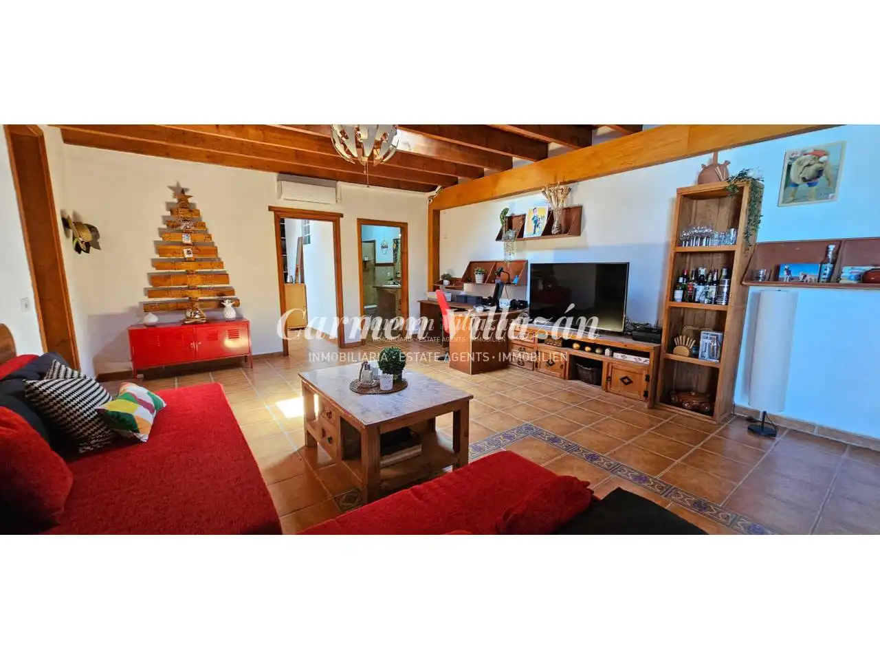 Sala de estar de Casa o chalet en venta en Tuineje con Jardín privado, Terraza y Piscina