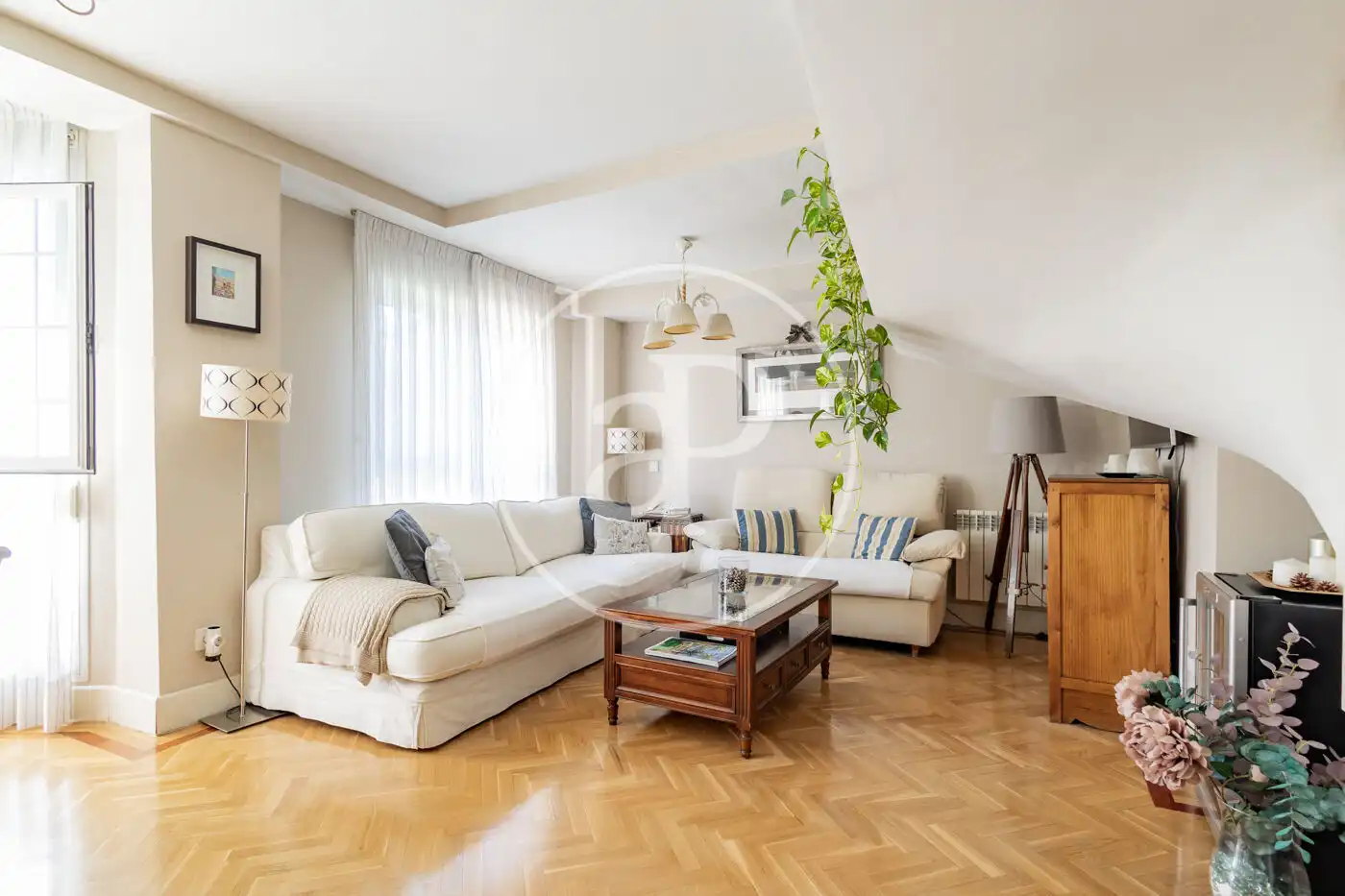 Living room of Flat for sale in Retiro