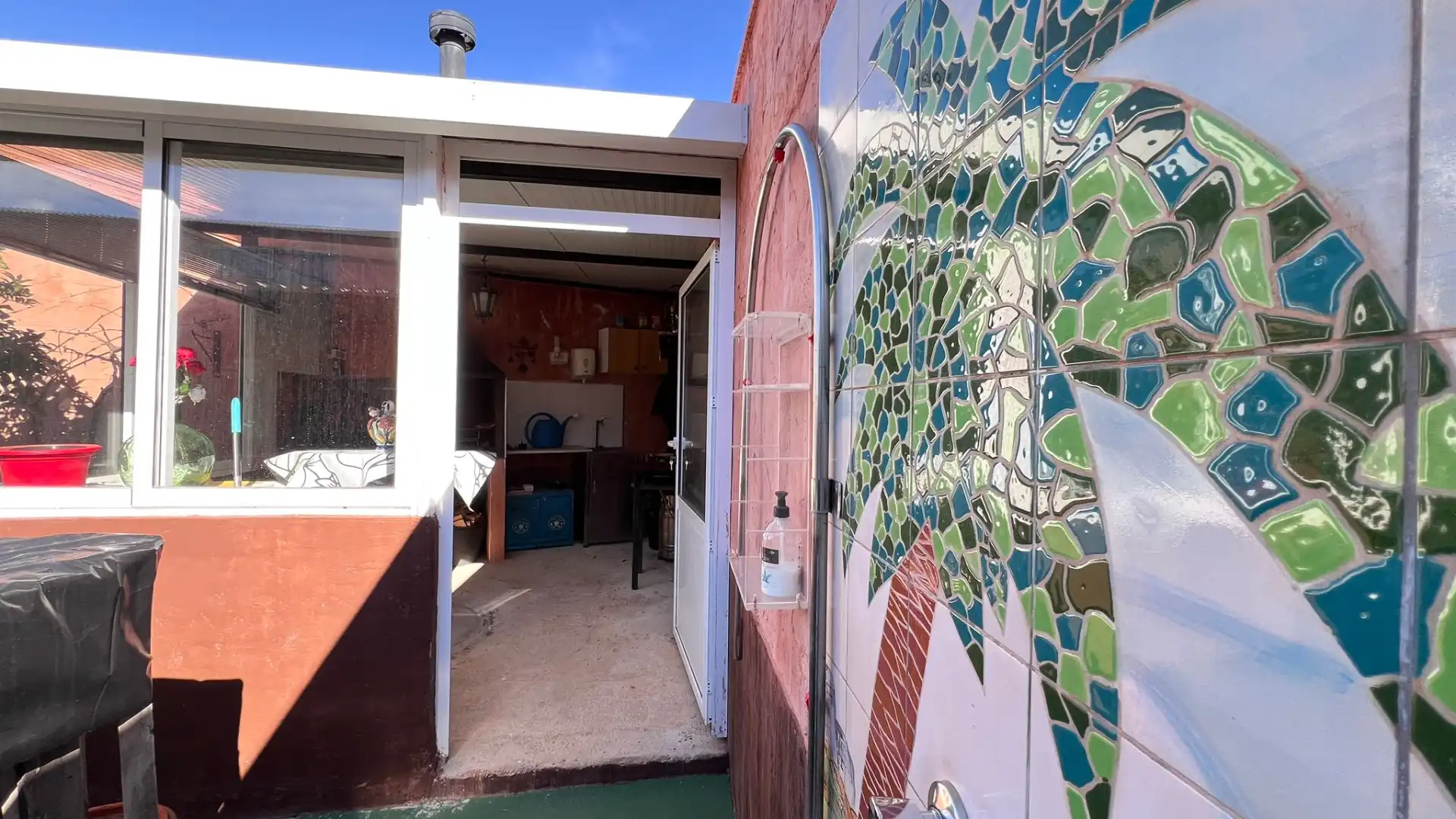 Vista exterior de Casa o xalet en venda en Molina de Segura amb Aire condicionat, Jardí privat i Piscina