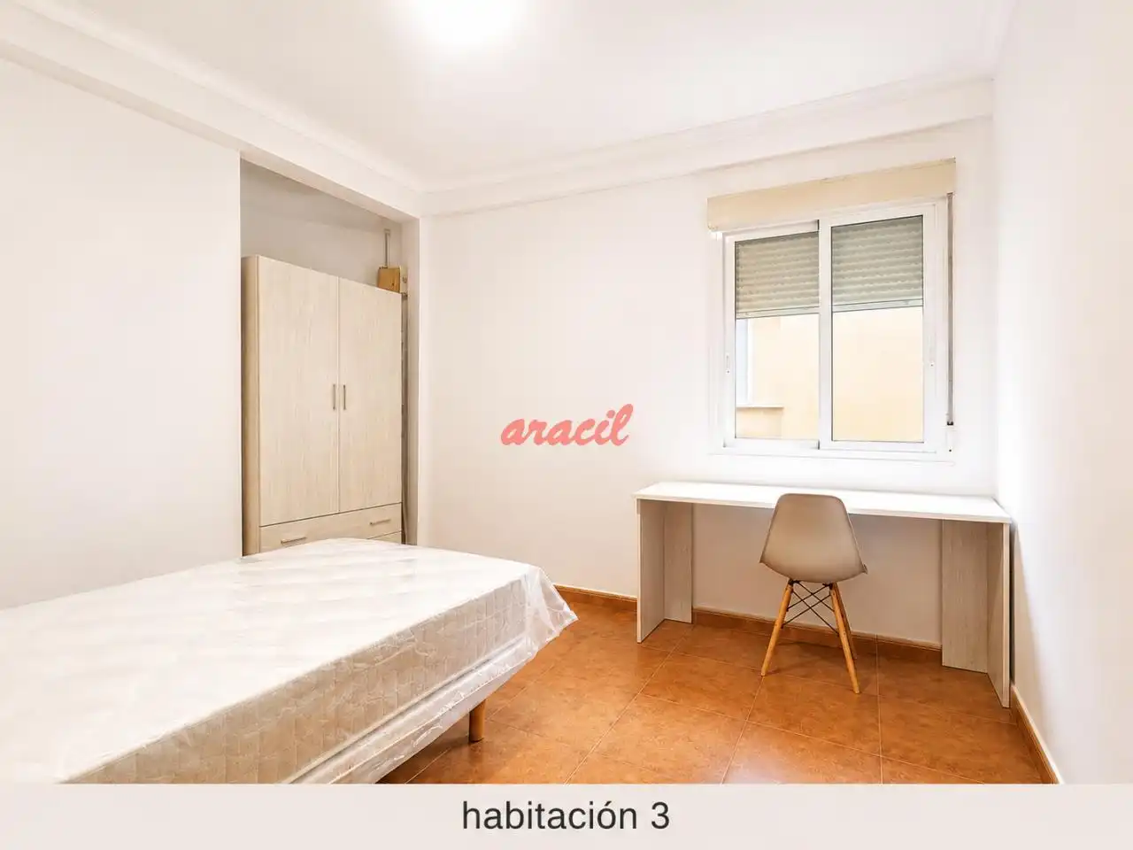 Schlafzimmer von Wohnung zur untervermieten in Ourense Capital  mit Heizung und Möbliert