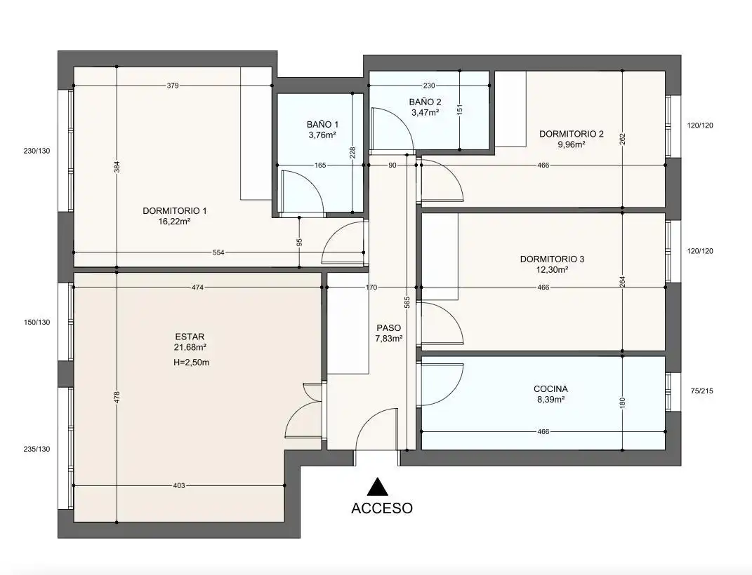 Flat for sale in Felisa Munárriz, Milagrosa