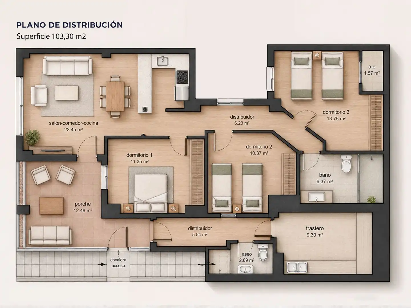 Apartament amb piscina en venda a tesorillo-pozuelo, imagen 47