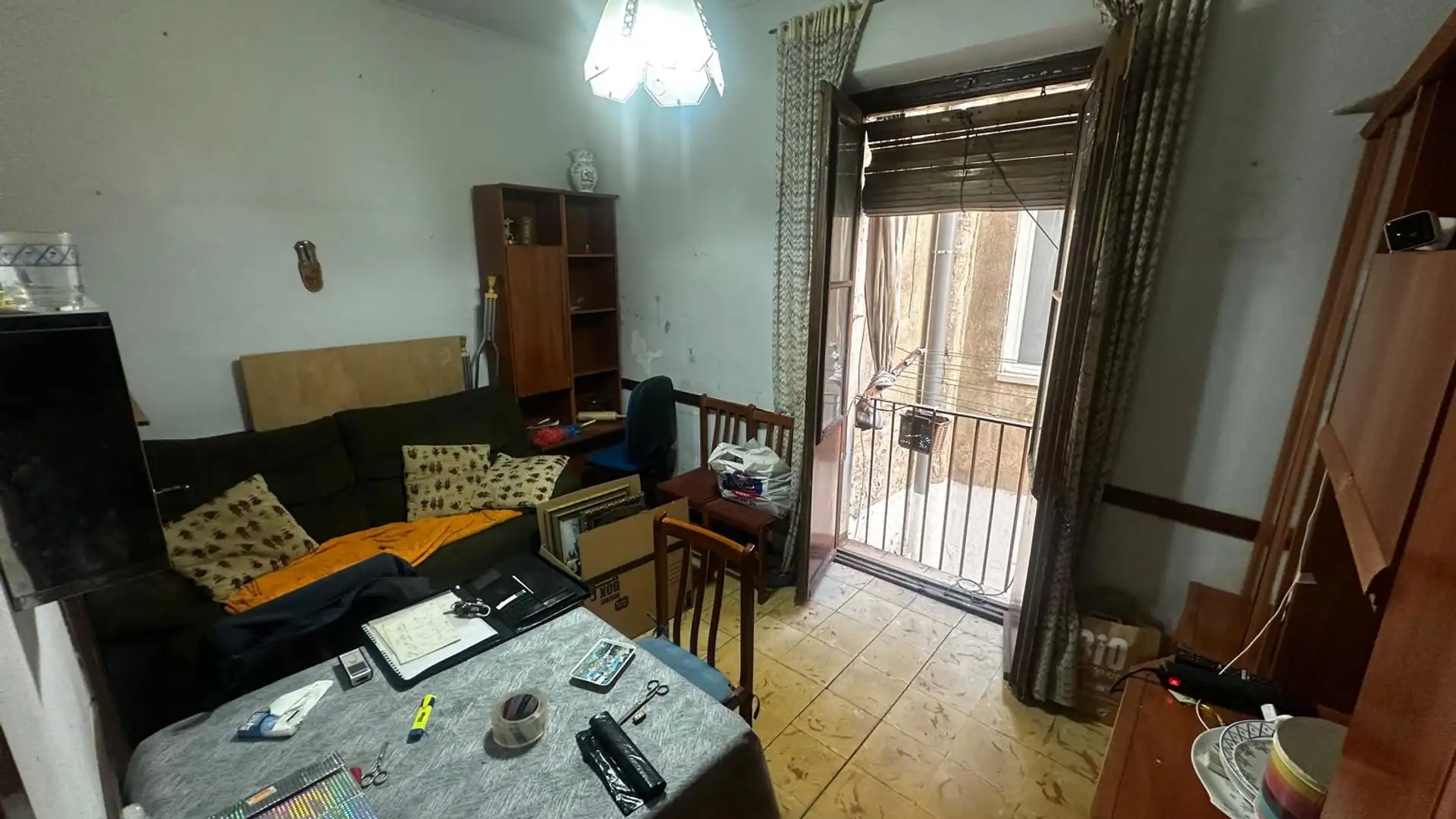 Living room of Flat for sale in  Barcelona Capital  with Balcony