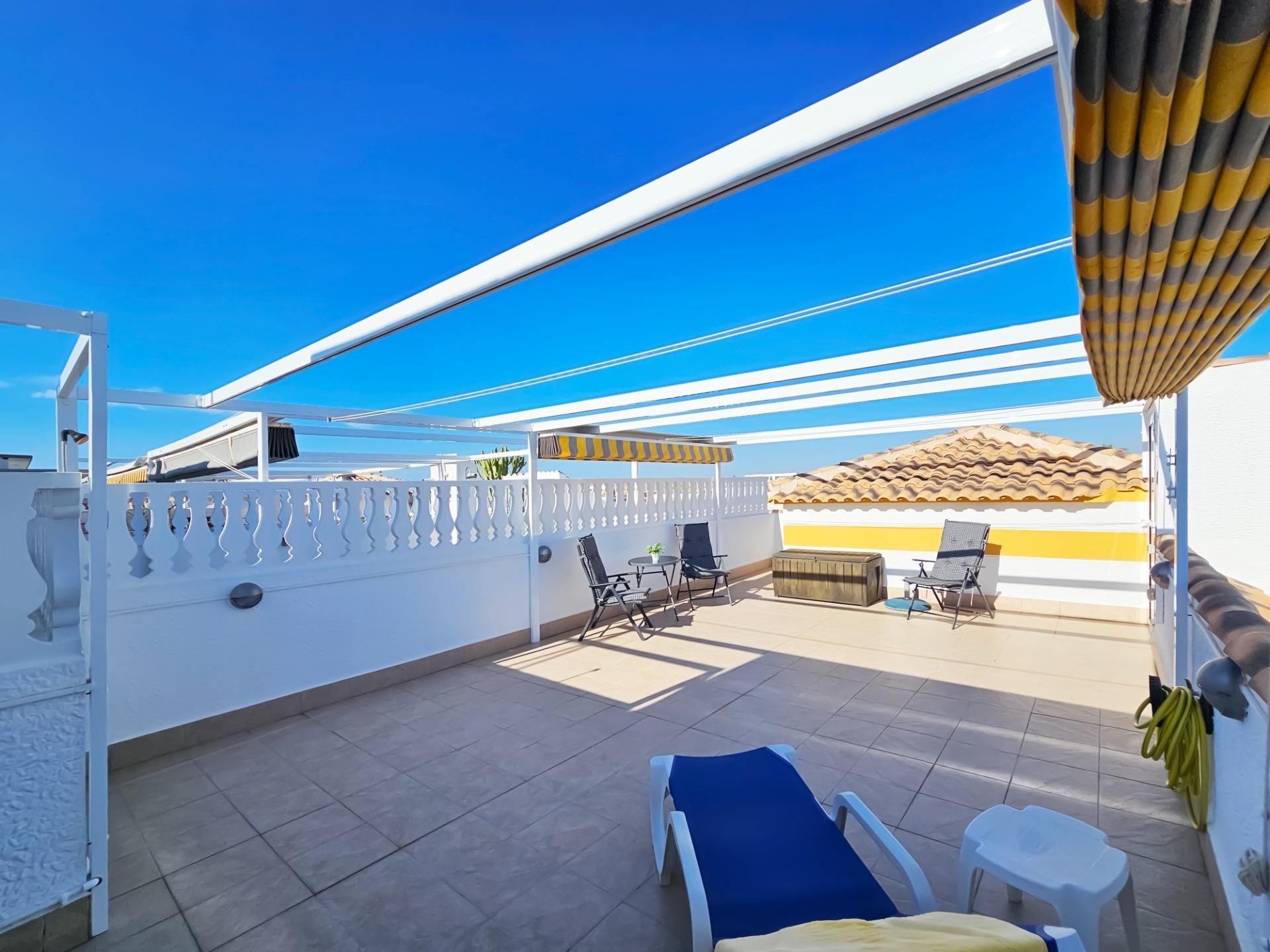 Terrace of Apartment for sale in Santa Pola  with Air Conditioner, Heating and Private garden