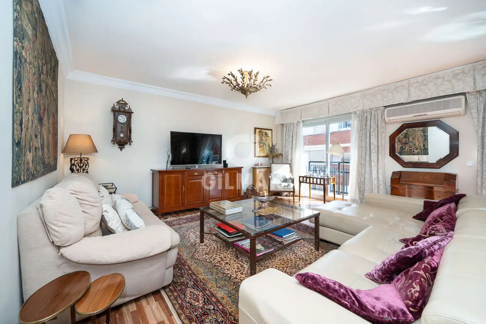 Wohnzimmer von Wohnung zum Verkauf in Madrid mit Heizung, Abstellraum und Balkon