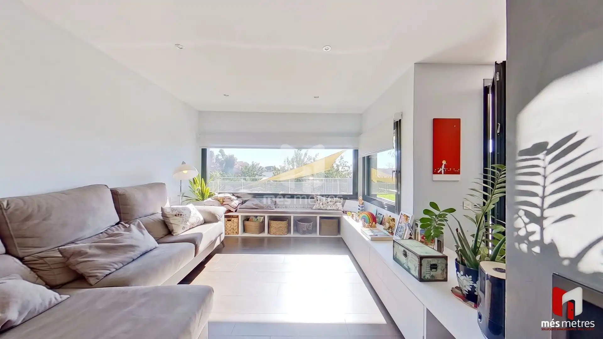Sala de estar de Casa o chalet en venta en Teià con Aire acondicionado, Calefacción y Jardín privado