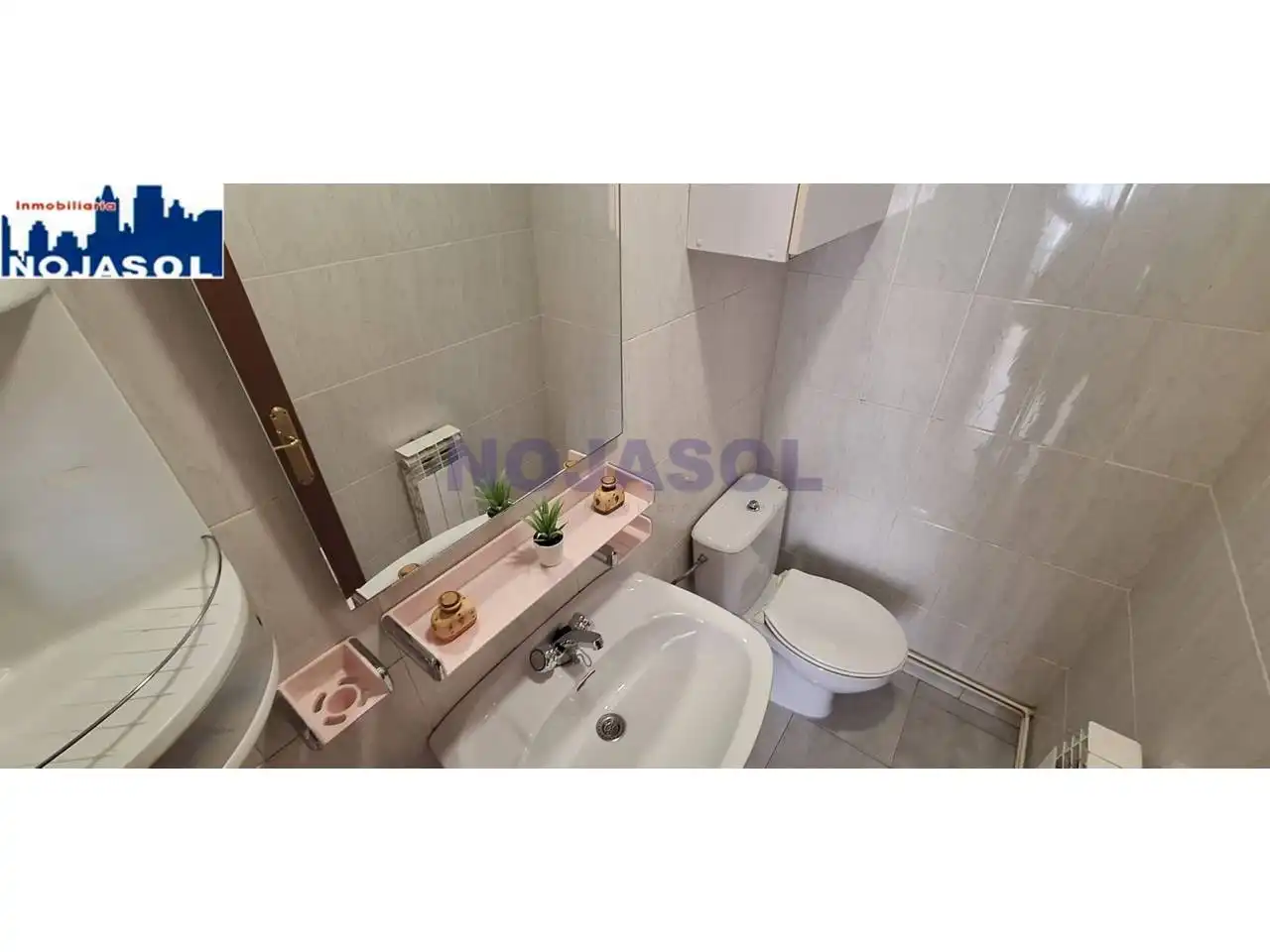 Bathroom of Flat for rent in Noja  with Heating, Terrace and Furnished