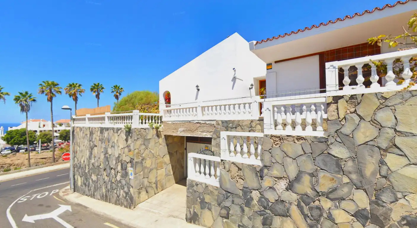 Vista exterior de Casa o chalet en venta en Adeje con Jardín privado y Terraza
