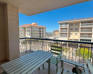 Balcony of Apartment for sale in Burriana / Borriana  with Terrace, Furnished and Community pool