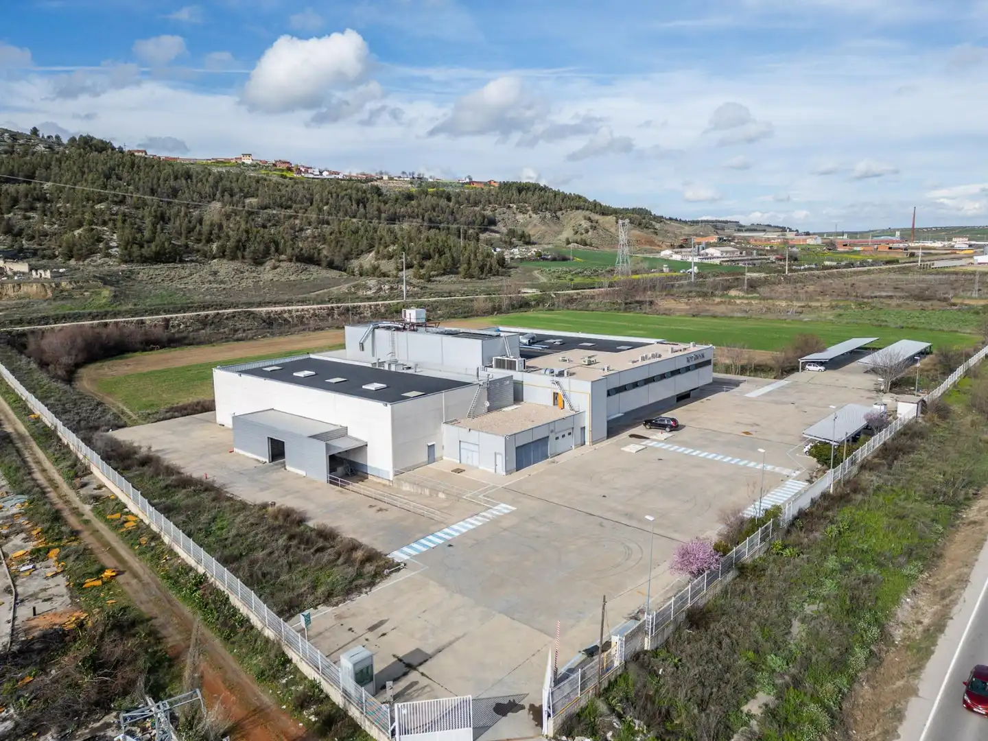 Vista exterior de Nave industrial en venta en Añover de Tajo