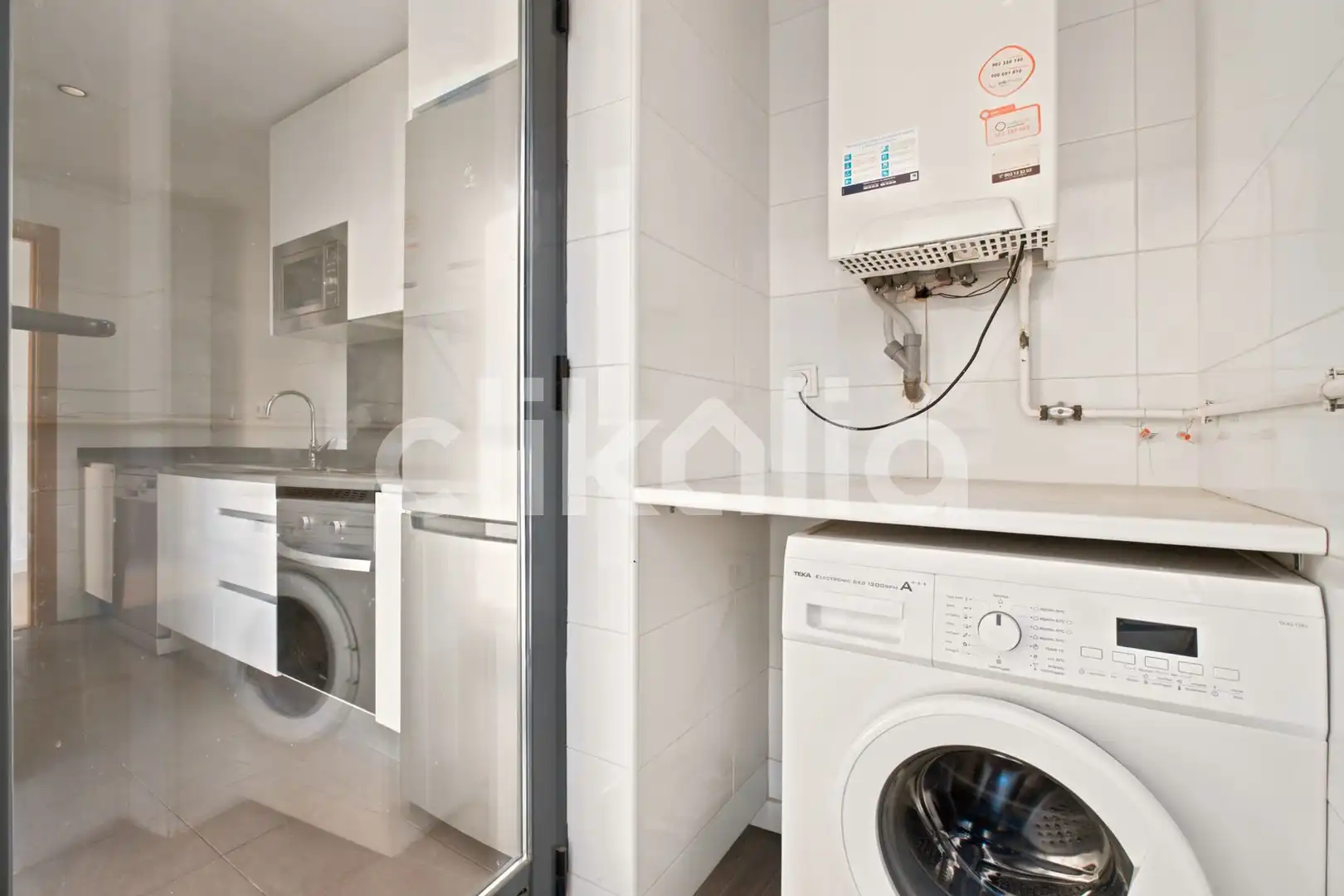 Kitchen of Flat for sale in Las Rozas de Madrid  with Heating, Terrace and Storage room