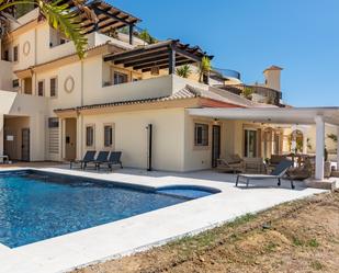 Vista exterior de Planta baixa en venda en San Roque amb Jardí privat, Terrassa i Piscina