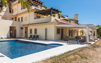 Vista exterior de Planta baixa en venda en San Roque amb Jardí privat, Terrassa i Piscina
