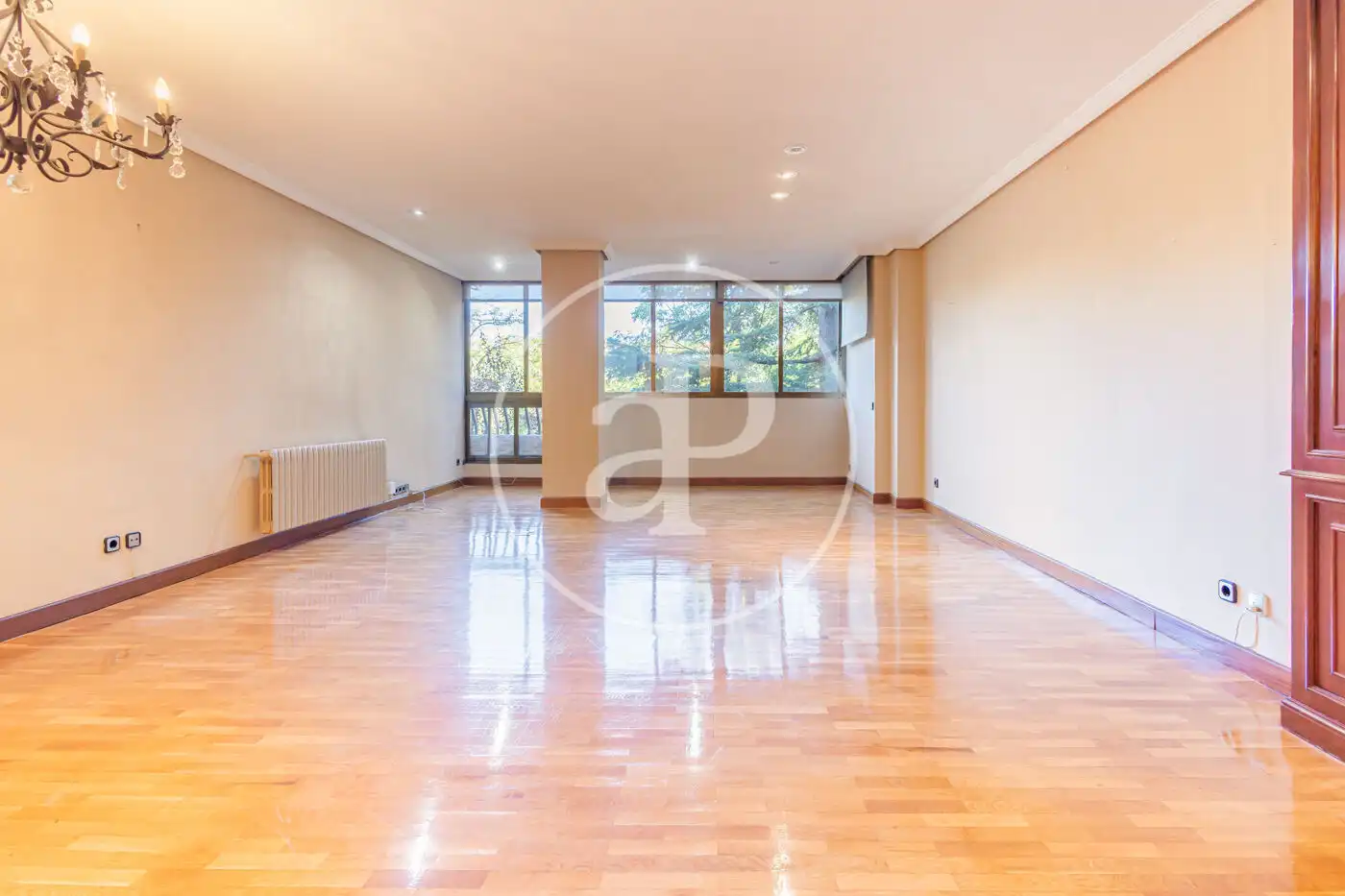 Living room of Flat for sale in Fuencarral - El Pardo
