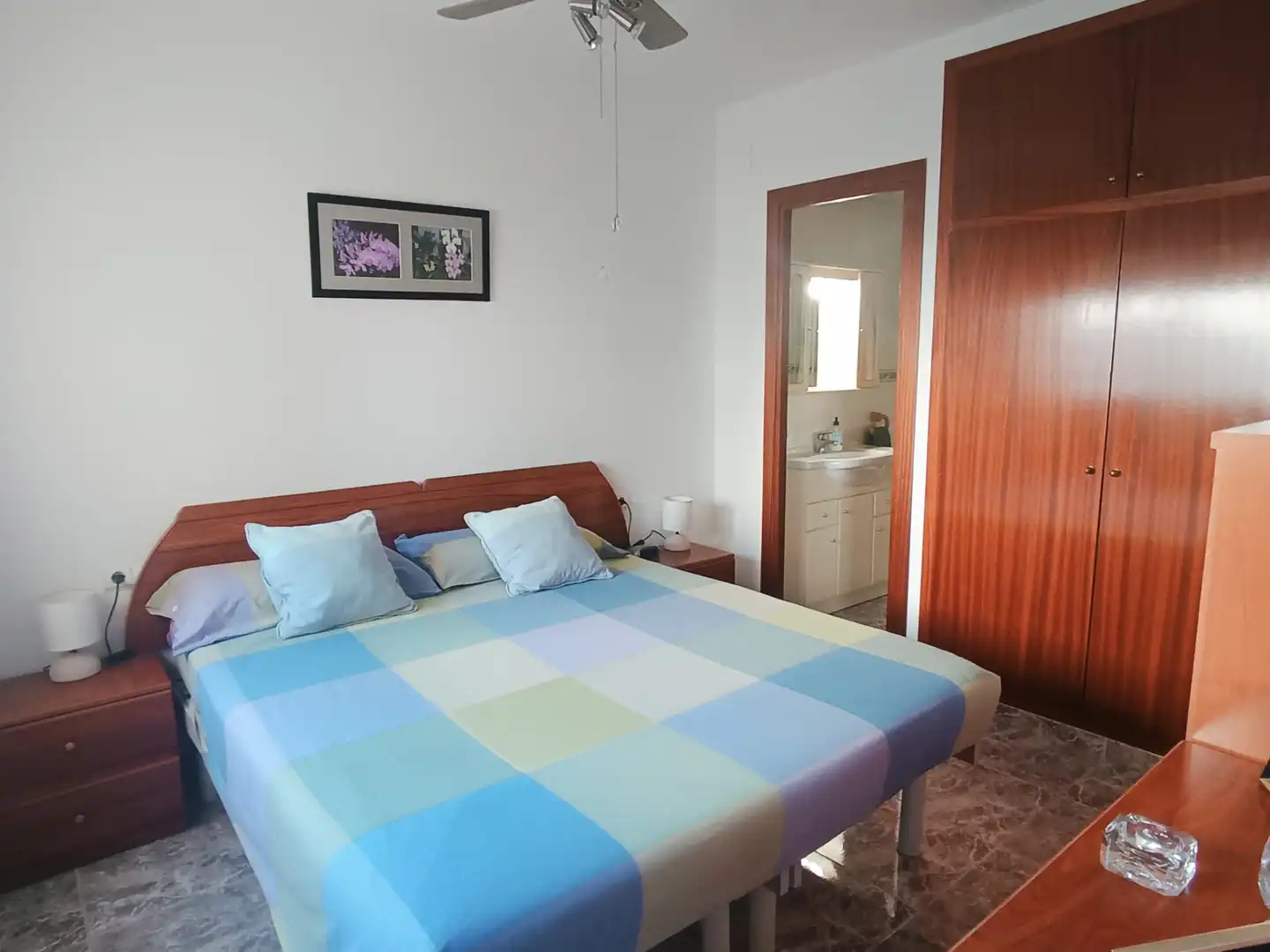 Bedroom of Flat for sale in Cunit  with Air Conditioner, Storage room and Furnished