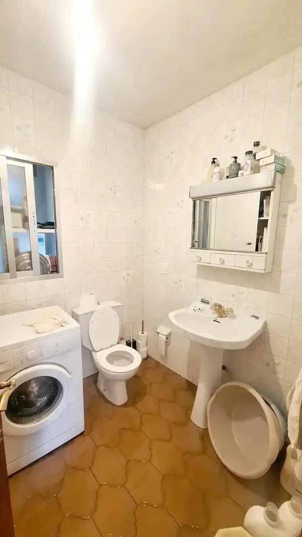 Baño de Casa o chalet en venta en Camponaraya con Calefacción, Jardín privado y Terraza