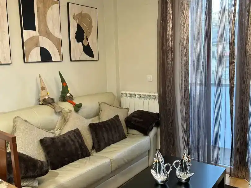 Wohnzimmer von Wohnung zur Miete in Tudela mit Klimaanlage und Balkon