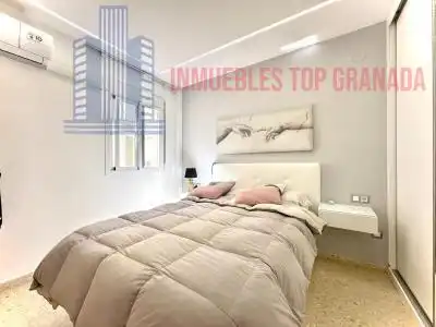 Bedroom of Flat for sale in Las Gabias  with Air Conditioner, Heating and Community pool