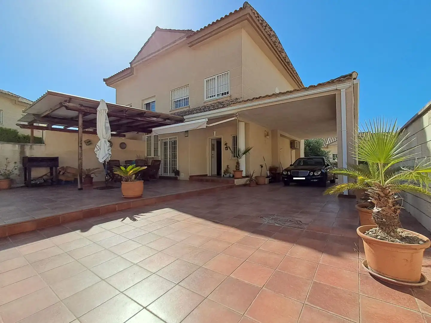 Außenansicht von Haus oder Chalet zum Verkauf in La Nucia mit Klimaanlage, Heizung und Terrasse